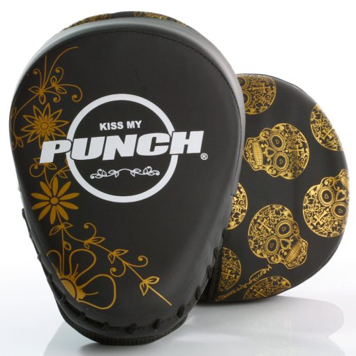 FOCUS PADS - Urban™ - GOLD SKULL ART - BLACK