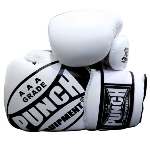 BOXING GLOVES - XL HAND FIT - 16oz - WHITE