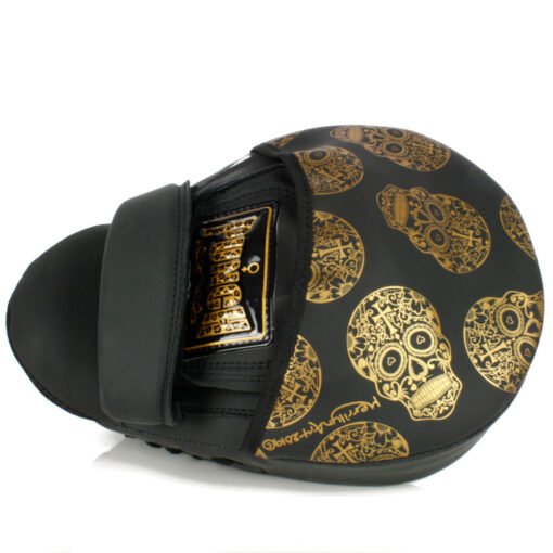 FOCUS PADS - Urban™ - GOLD SKULL ART - BLACK - Image 4