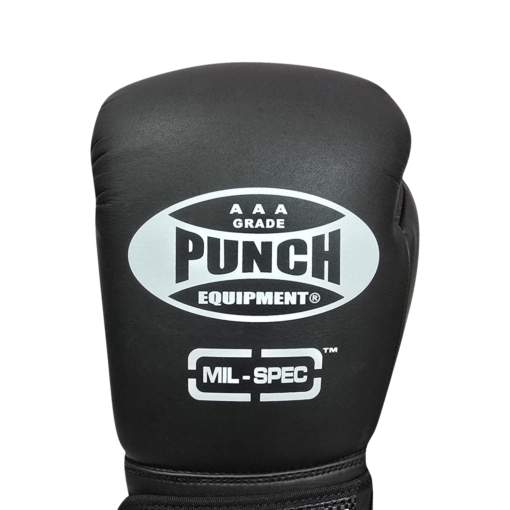 BOXING GLOVES - Trophy Getters® MIL SPEC™ - MATT BLACK - Image 5