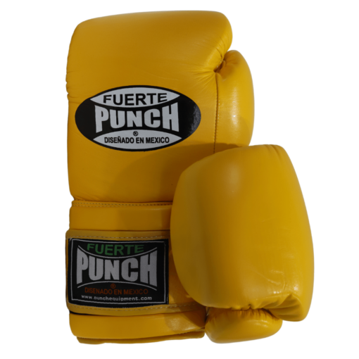 BOXING GLOVES - Mexican™ ELITE - 16oz - YELLOW - Image 2