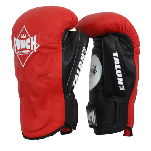 BOXING GLOVE/PAD HYBRID - Talon™ - 16oz - RED/BLACK - Image 2