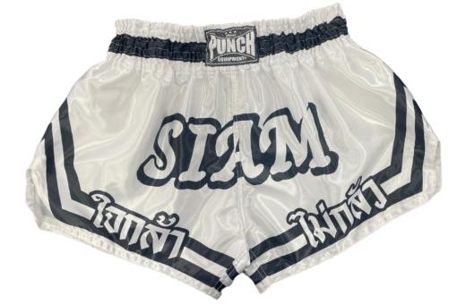 THAI SHORTS - Siam™ - WHITE/BLACK