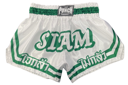 THAI SHORTS - Siam™ - WHITE/GREEN