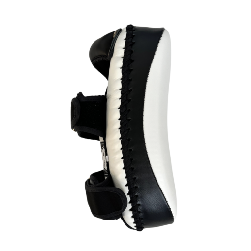 THAI PAD - Siam™ - LEATHER - CURVED - DOUBLE STRAP - WHITE - Image 3