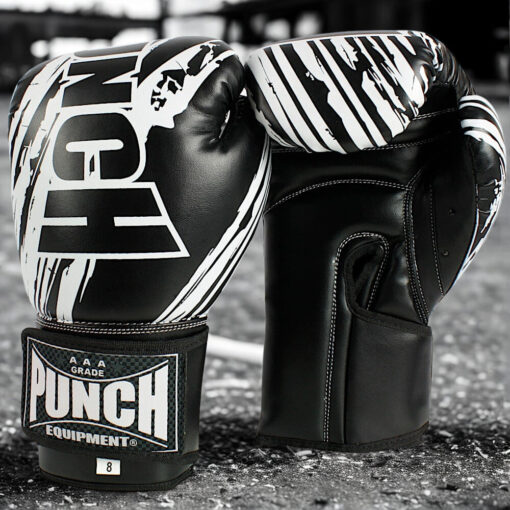 BOXING GLOVES - Youth (8-14yo) - 8oz - BLACK