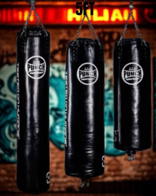 BOXING BAG - Trophy Getters® MIL SPEC™ - REFILLABLE - 5FT - BLACK - Image 11