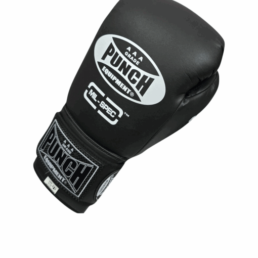 BOXING GLOVES - Trophy Getters® MIL SPEC® - MATT BLACK - Image 5