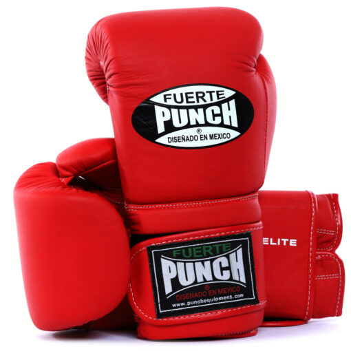BOXING GLOVES - Mexican™ ELITE - 16oz - MATT RED - Image 3