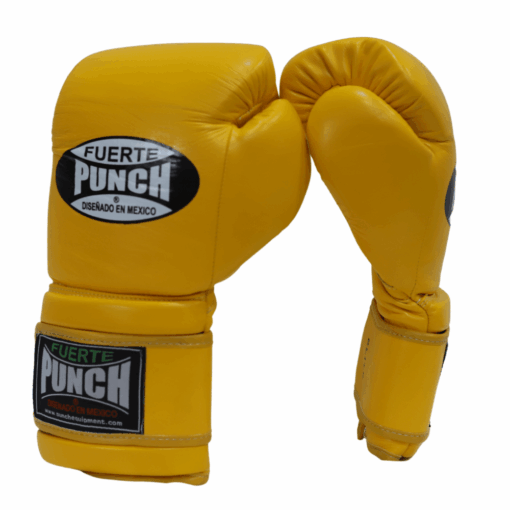 BOXING GLOVES - Mexican™ ELITE - 16oz - YELLOW - Image 2