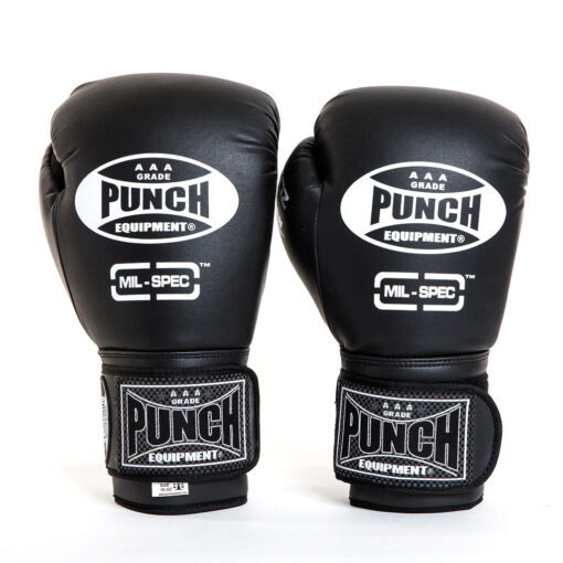 BOXING GLOVES - Trophy Getters® MIL SPEC® - MATT BLACK - Image 10