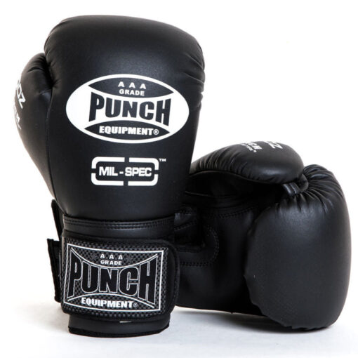 BOXING GLOVES - Trophy Getters® MIL SPEC™ - MATT BLACK