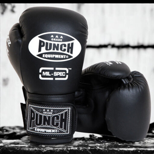 BOXING GLOVES - Trophy Getters® MIL SPEC® - MATT BLACK