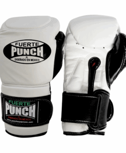BAG GLOVES - Mexican Fuerte™ - FIBREMESH™ - WHITE/BLACK - OSO — Buy Online Australia | Ringside Sports