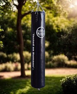 BOXING BAG - Trophy Getters® REFILLABLE - 6FT - BLACK
