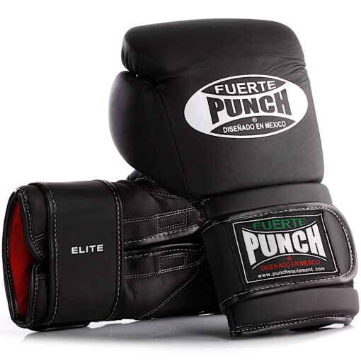 BOXING GLOVES - Mexican™ ELITE - MATT BLACK - Image 3