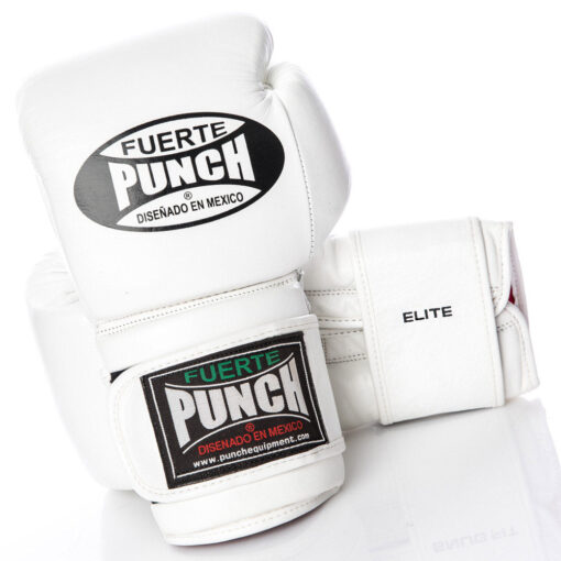BOXING GLOVES - Mexican™ ELITE - WHITE - Image 2