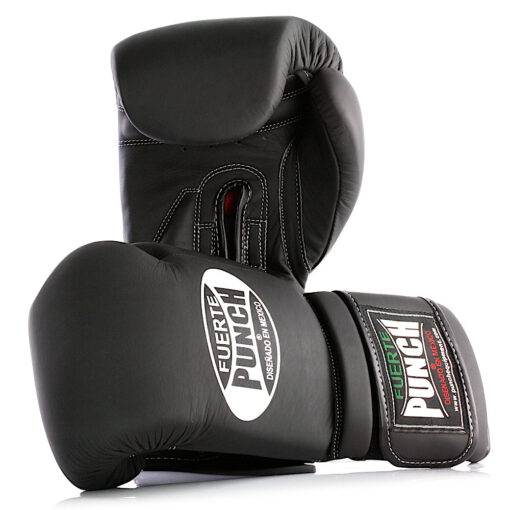 BOXING GLOVES - Mexican™ ELITE - MATT BLACK - Image 5
