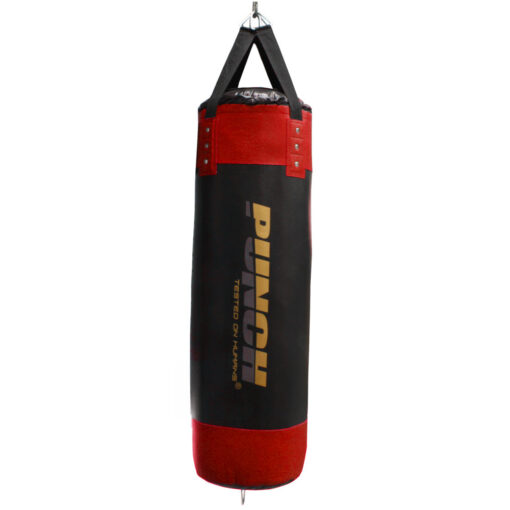 BOXING BAG - Urban™ - STRAPS - 4FT BLK/ RED - Image 2