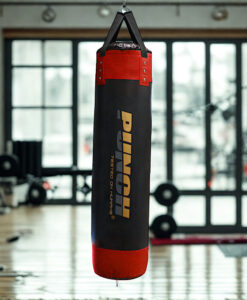 BOXING BAG - Urban™ - STRAPS - 5FT BLK/RED