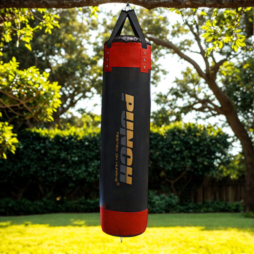 BOXING BAG - Urban™ - STRAPS - 6FT BLK/RED - Image 2