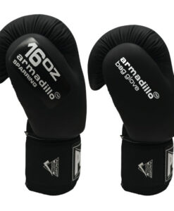 BAG GLOVES - Armadillo™ SAFETY - MATT BLACK - 16oz