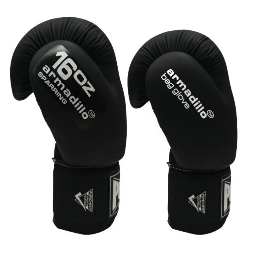BAG GLOVES - Armadillo™ SAFETY - MATT BLACK - 16oz