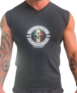 FIGHT TOP - Mexican® SPARRING - BLACK