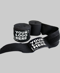HAND WRAPS - Custom Logo - 4.5m STRETCH (Ctn of 50 Pairs)