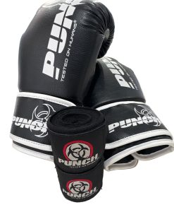 STARTER Pack - 16oz HAYMAKER Gloves + FREE Handwraps