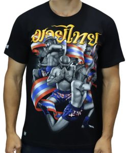 TSHIRT - Punch® RAM MUAY - BLACK x2