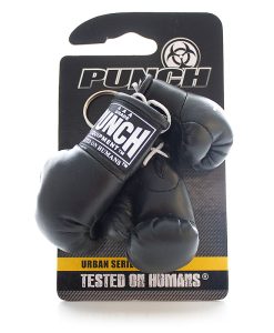 BOXING GLOVES - Mini + KEY RING PACK - BLACK