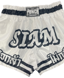 THAI SHORTS - Siam™ - WHITE/BLACK